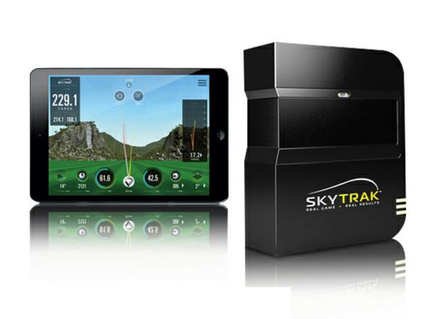 トムズビジョンの特徴1　弾道解析機SkyTrakの画像